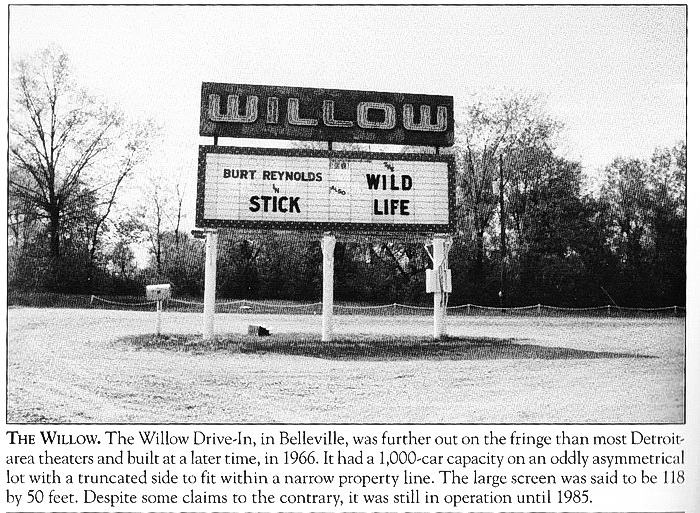 Willow Drive-In Theatre - Photo And Caption From Harry Skrdla